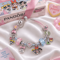 TPPG Silver Charm Bracelet Set PTKL